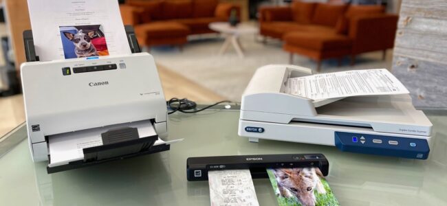 5 mejores escáneres de documentos para el hogar y la oficina